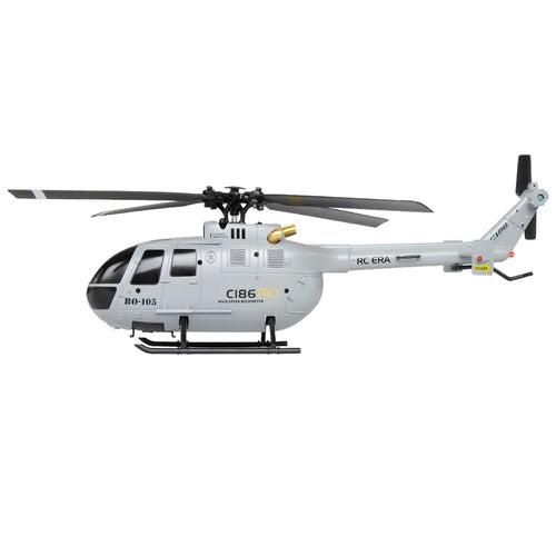 C186 Pro B105 2.4G RTF RC Helicopter 4 Ppropellers 6 Axis Electronic Gyroscope for Stabilization Remote Control Hobbies Toys image 1