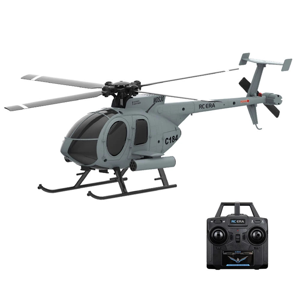 RC ERA C184 2.4G 4CH 6-Aixs Gyroscope Optical Flow Localization Altitude Hold Flybarless RC Helicopter RTF
