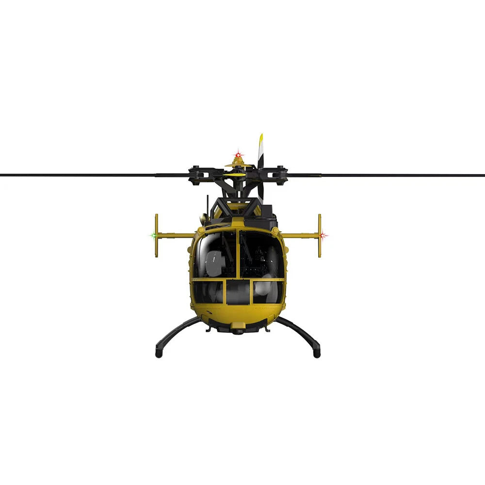 RC ERA C180 BO-105 2.4G 6CH 6G 1:25 Scale Altitude Hold Optical Flow Positioning TOF Altitude Hold Dual Brushless Motor Flybarless RC Helicopter RTF