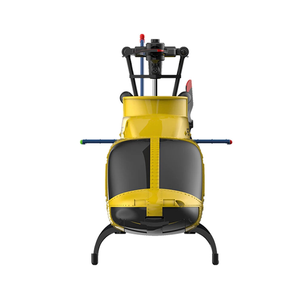 RC ERA A60 Mini Bell-206 2.4G 4CH 6-Axis Gyro 1:42 Scale Optical Flow Localization Altitude Hold Flybarless RC Helicopter RTF