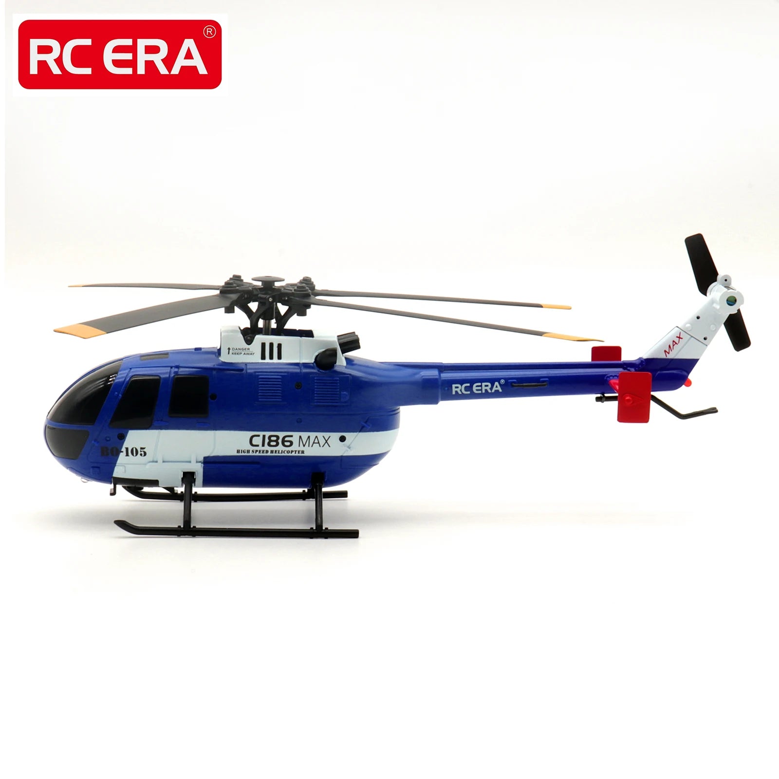 RC ERA C186 MAX BO105 Optical Flow Positioning 4CH RC Helicopter for Adults Remote Control Aircraft with Gyro Stabilized image 2