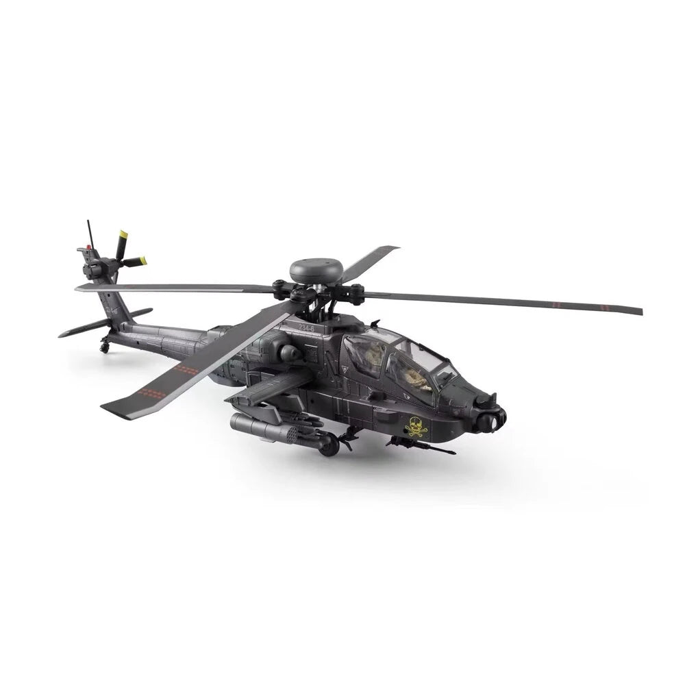 RC ERA C170 AH-64D Apache 2.4G 6CH 6G 1:48 Scale Altitude Hold Optical Flow Positioning TOF Altitude Hold Flybarless RC Helicopter RTF