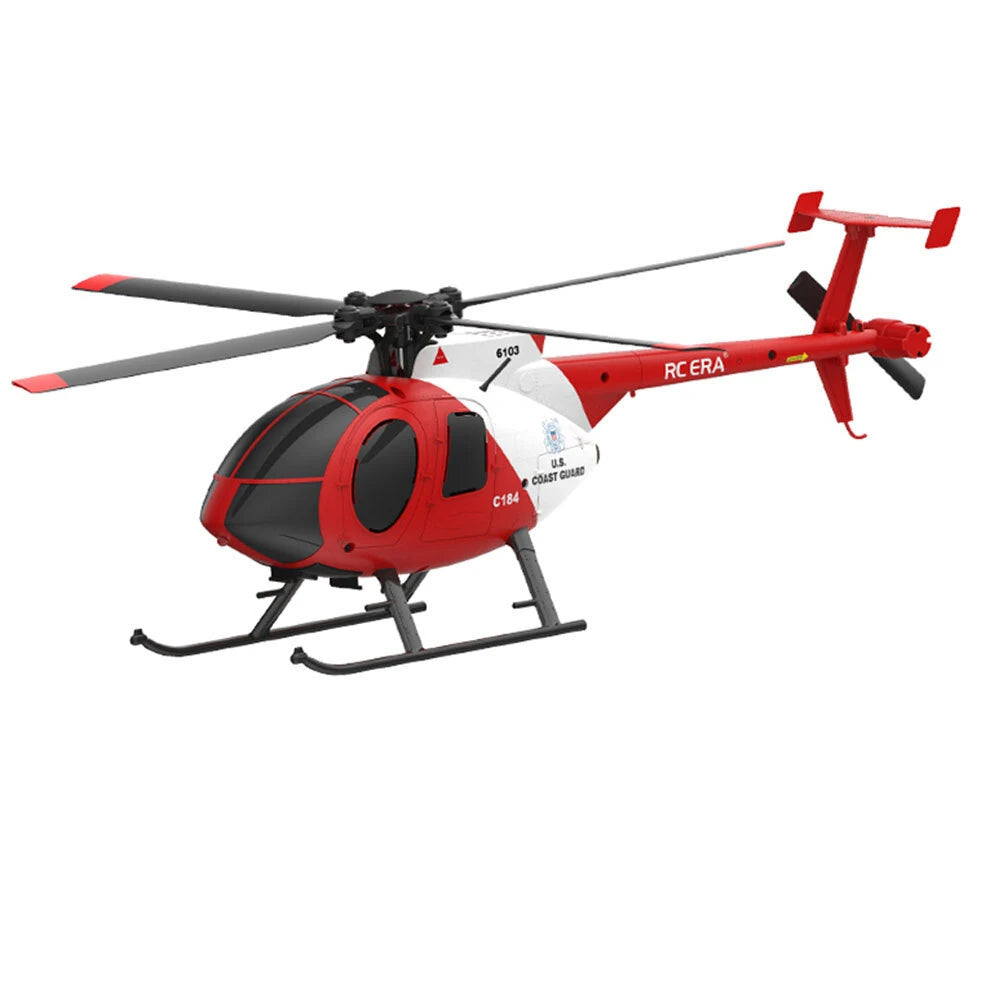 RC ERA C184 2.4G 4CH 6-Aixs Gyroscope Optical Flow Localization Altitude Hold Flybarless RC Helicopter RTF