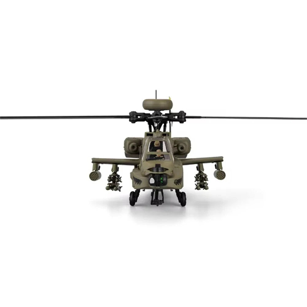 RC ERA C170 AH-64D Apache 2.4G 6CH 6G 1:48 Scale Altitude Hold Optical Flow Positioning TOF Altitude Hold Flybarless RC Helicopter RTF