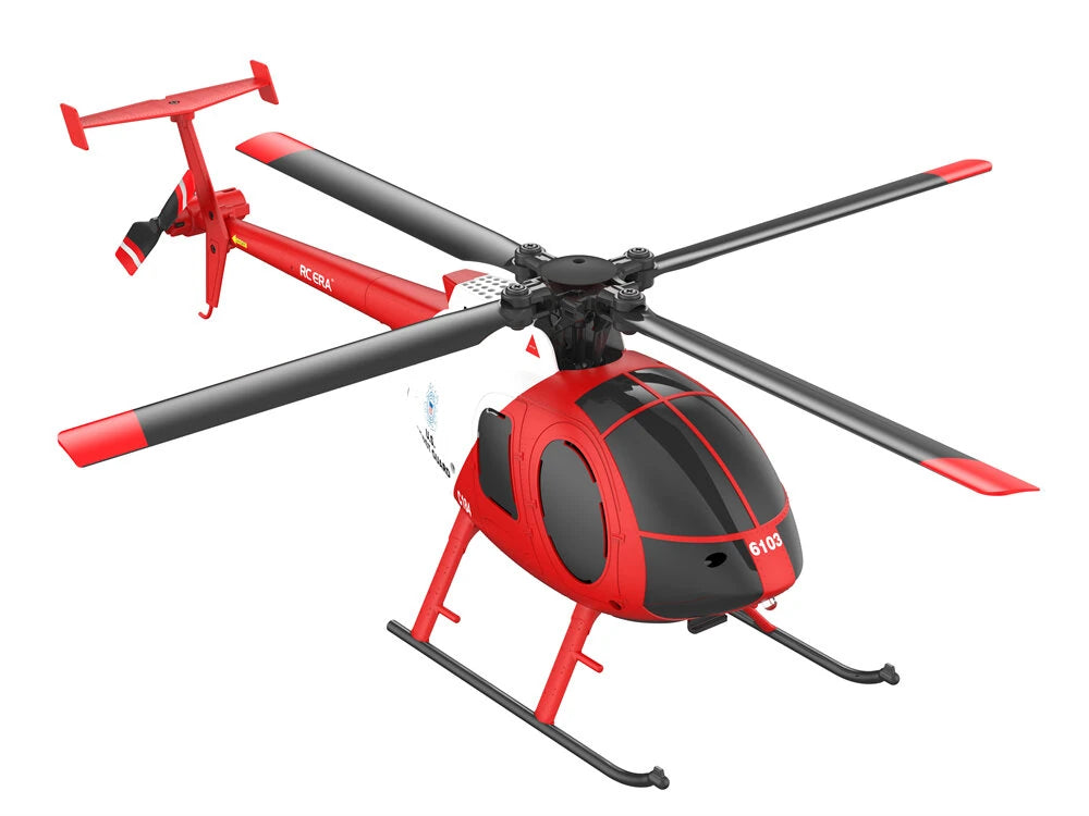 RC ERA C184 2.4G 4CH 6-Aixs Gyroscope Optical Flow Localization Altitude Hold Flybarless RC Helicopter RTF
