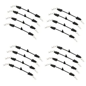 Dual-directional Rubber Body Clip Retainer Pin for SCY MJX Hyper Go HBX 1/12 1/14 1/16 RC Car Upgrade Parts
