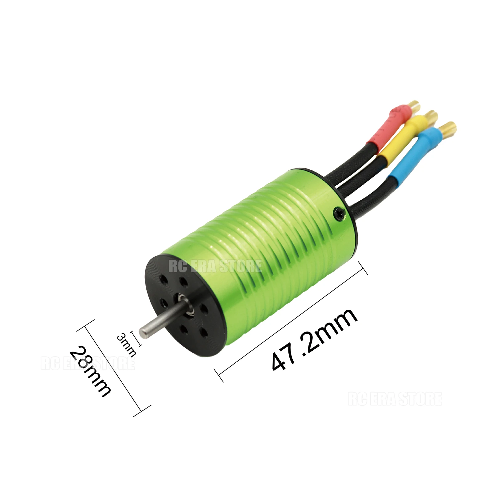 High-Speed 4000KV 2847 Brushless Motor Upgrade Parts for JJRC Q130 SCY16101 Pro 16102 Pro 1/12 1/14 1/16 RC Car Replacement - Image 2