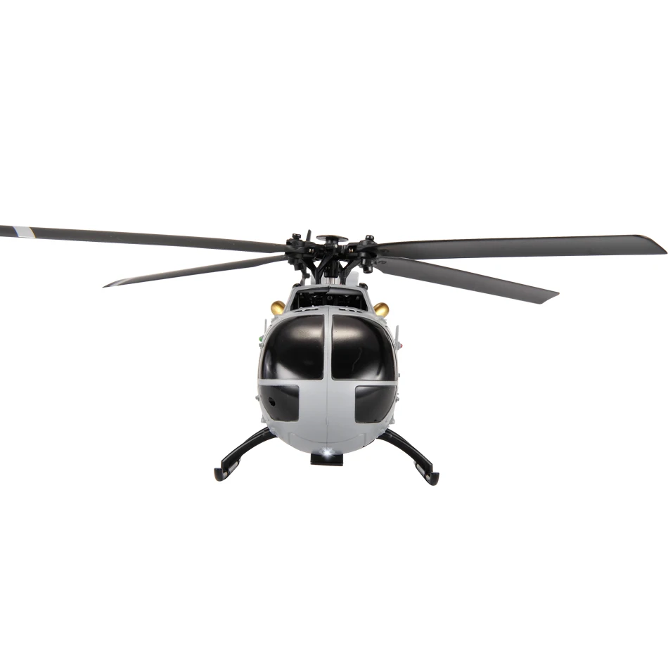 C186 Pro B105 2.4G RTF RC Helicopter 4 Ppropellers 6 Axis Electronic Gyroscope for Stabilization Remote Control Hobbies Toys - Image 3