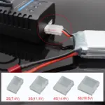 25 Pcs/lot 2S 3S 4S 5S JST-XH Balanced Charging Port Protector Balance Plug Savers AB Clip for RC Model Lithium-ion Battery