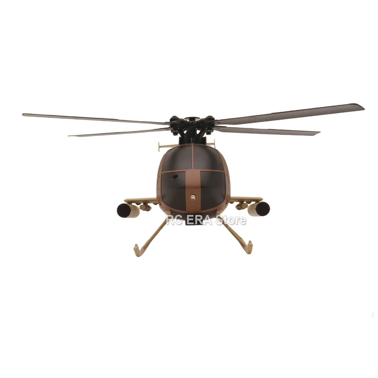 RC ERA C184 MD500 Scale 4CH Flybarless Optical Flow Gyro Stabilized RC Helicopter Remote Control Toys - Sand Yellow Livery - Image 6